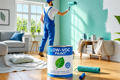Sơn xanh, sơn ít VOC năm 2026: Xu hướng vật liệu thân thiện môi trường và cơ hội cho doanh nghiệp