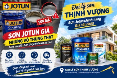 Sơn Jotun Giả Nhưng Vỏ Thùng Thật: Cách Chọn Đại Lý Sơn Uy Tín, Tránh Mất Tiền Oan