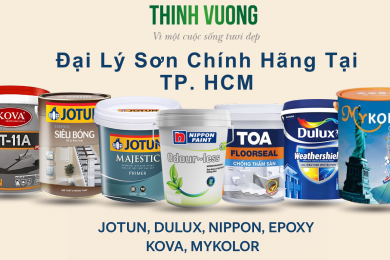 Đại lý sơn chính hãng tại TP.HCM