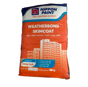 BỘT TRÉT TƯỜNG NGOẠI THẤT NIPPON SKIMCOAT WEATHERBOND