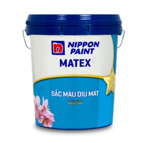 SƠN NỘI THẤT NIPPON MATEX SẮC MÀU DỊU MÁT 17L