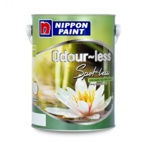 SƠN NỘI THẤT CAO CẤP NIPPON KHÔNG MÙI ODOUR-LESS SPOT LESS 18L