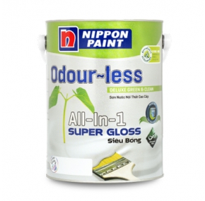 SƠN NỘI THẤT NIPPON ODOURLESS SIÊU BÓNG 1L